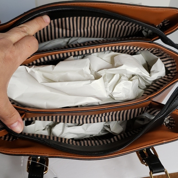 KARIA COLLECTION HANDBAG BOSTON BROWN. - Picture 11 of 16